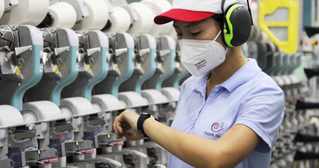 Hong kong textile esquel