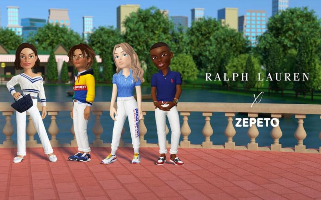 Ralph Lauren продаёт одежду для аватаров в Zepeto