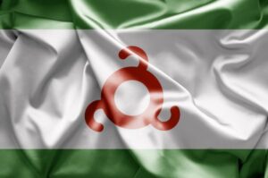 Depositphotos 18903147 stock photo flag of ingushetia russia