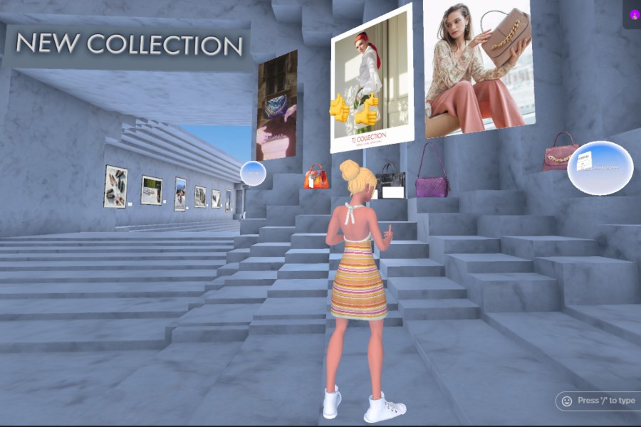 «Вышка» и модный бренд TJ Collection создали виртуальную галерею трендов